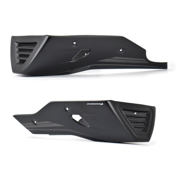 Pyramid Plastics Pyramid belly pan | tech black colours | yamaha mt-10 2016>current